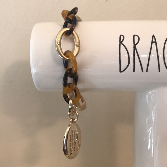Lauren Ralph Lauren Tortoise Link Toggle Bracelet - Picture 3 of 6
